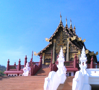 The Royal Pavilion Royal Flora Ratchaphruek﻿ Chiang-Mai Thailand