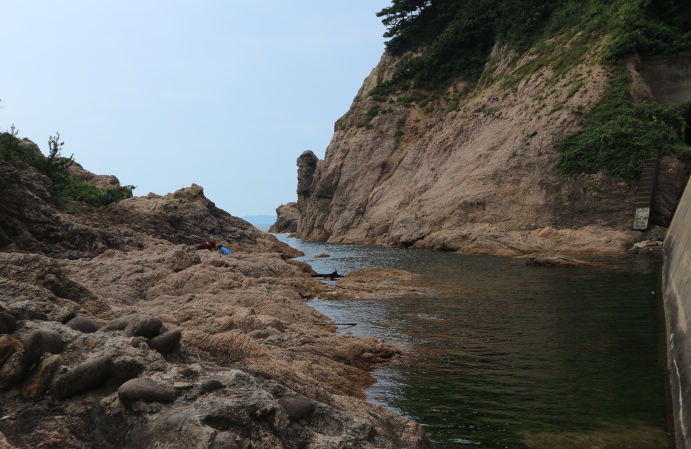 Went fishing at Sasagawa Nagare Japan.