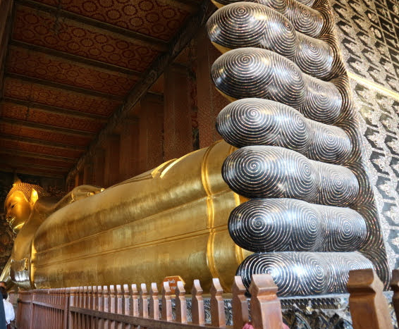 Bangkok Reclining Buddha.