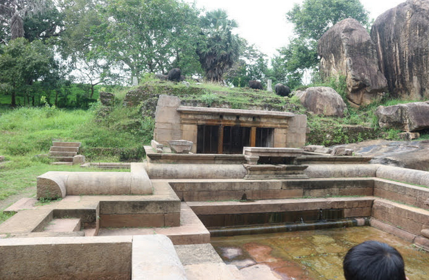 The kings bathing place.