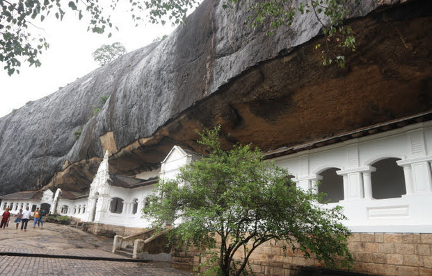 The rock temple Dambulla.