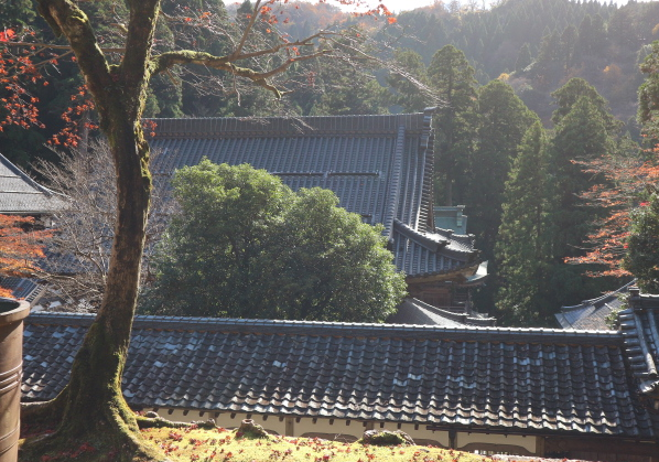 Another view from one of the rooms of Eihei-Ji Temple.