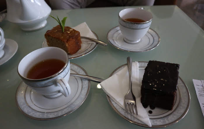 Some tea and dessert at Eliya.