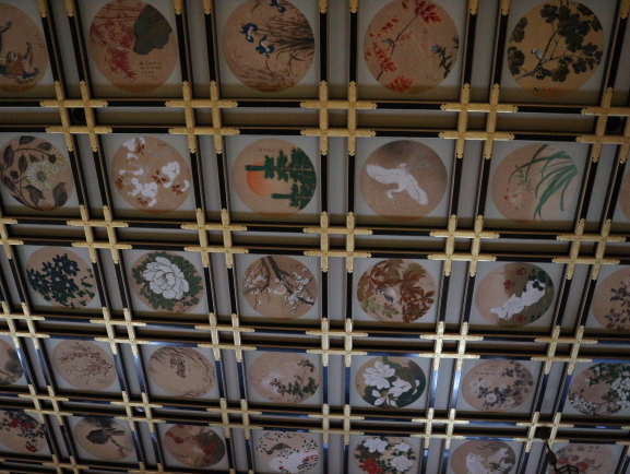 The detailed roof of Eihei-Ji Temple.