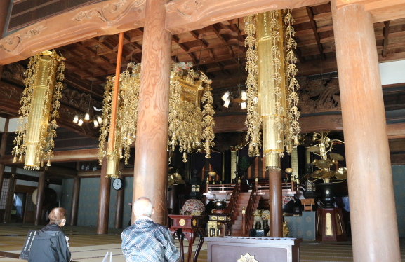 The ceremony hall of Eihei-Ji Temple.