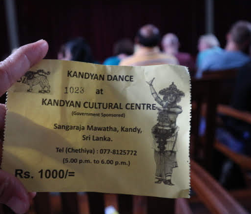 THe candyan ticket.